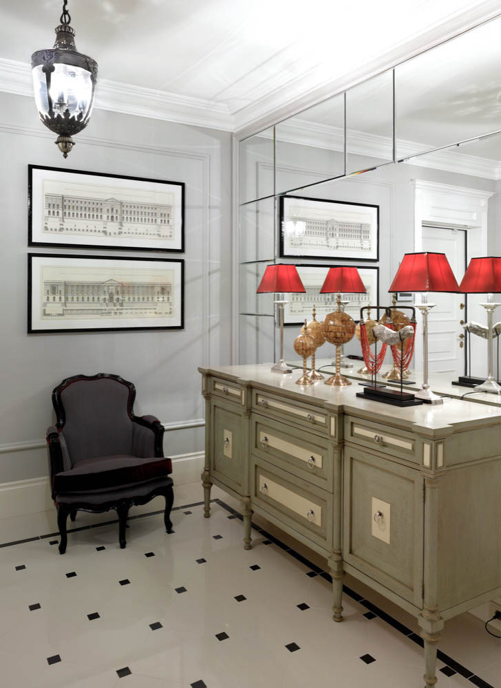 Houzz-тур: Море и классика в интерьерах московской квартиры