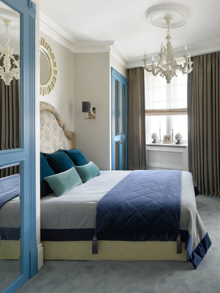 Houzz-тур: Море и классика в интерьерах московской квартиры