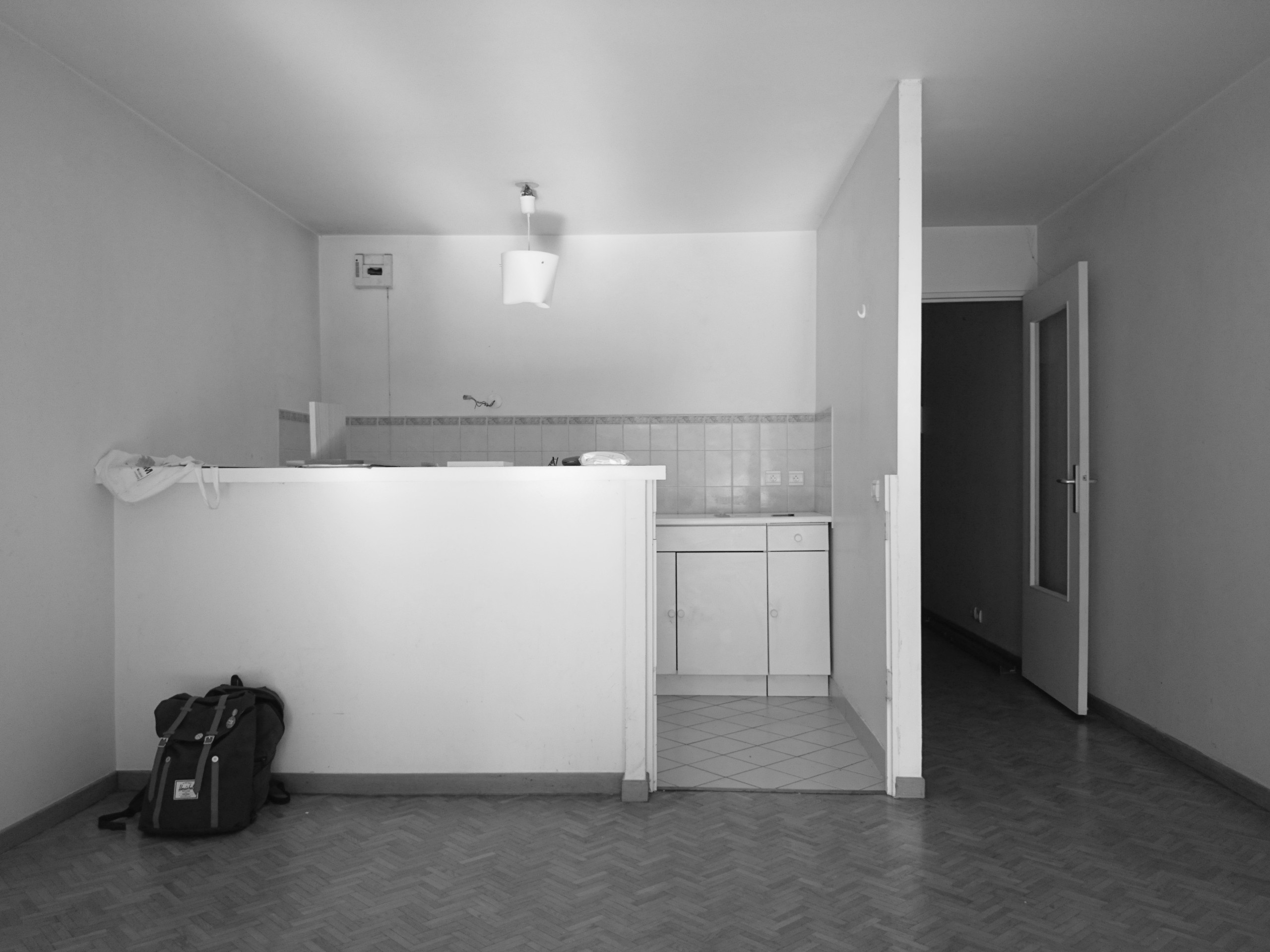 До и после: Студия 42 кв.м. для молодой пары в Париже