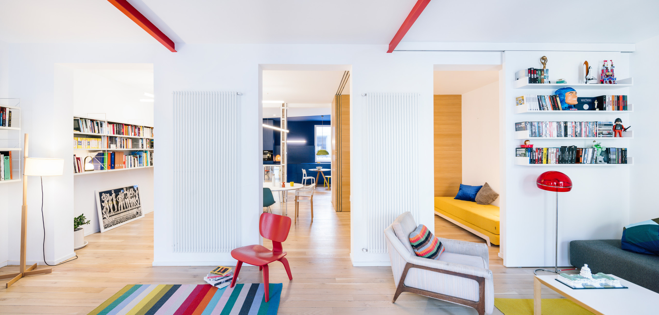 Houzz Испания: Квартира в Мадриде с яркими деталями