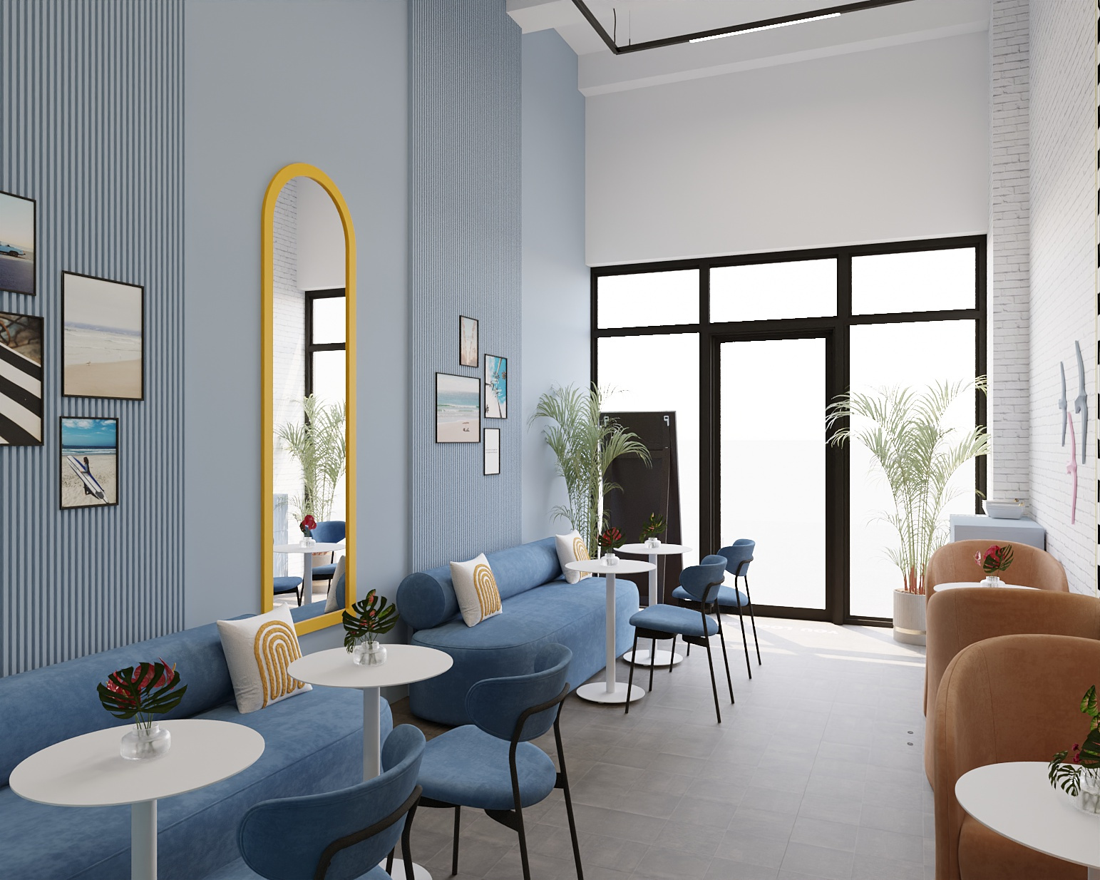 Дизайн кофейни WEHO