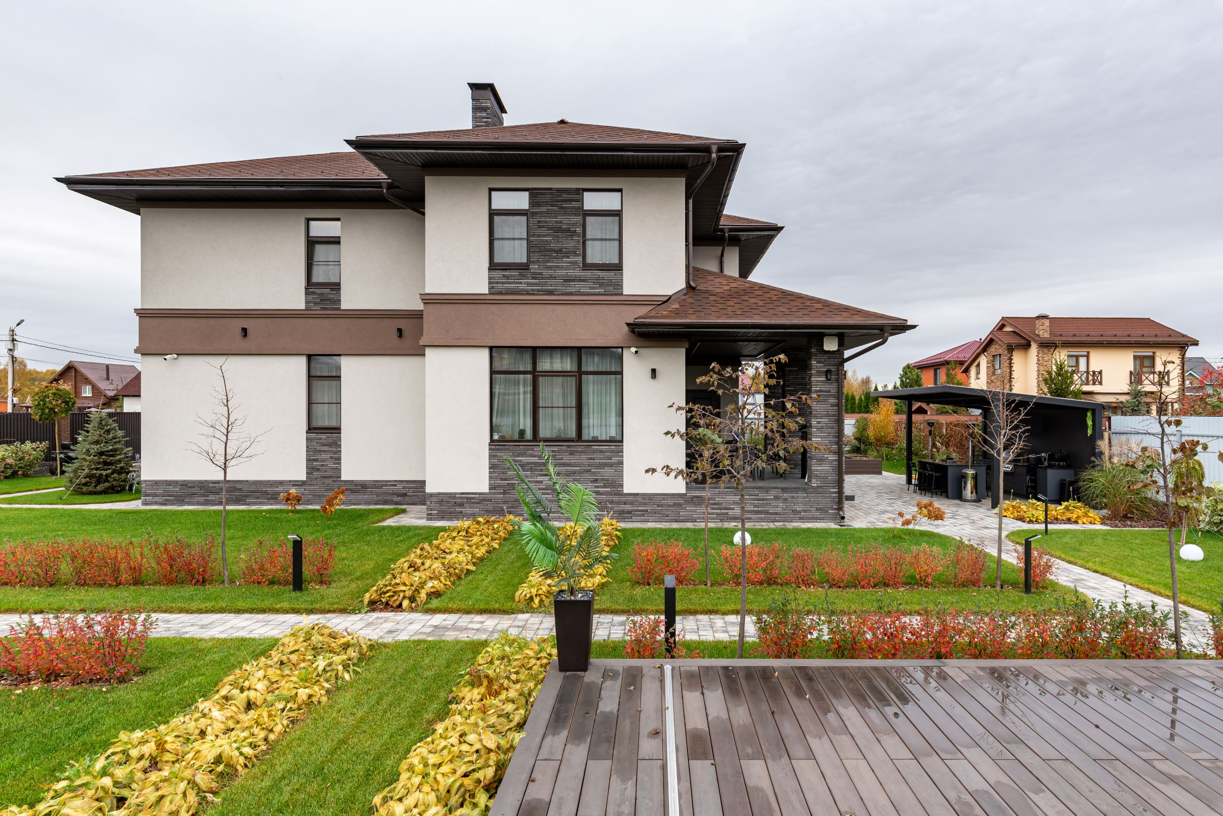 Строительство дома в КП Березовый парк_431 м2