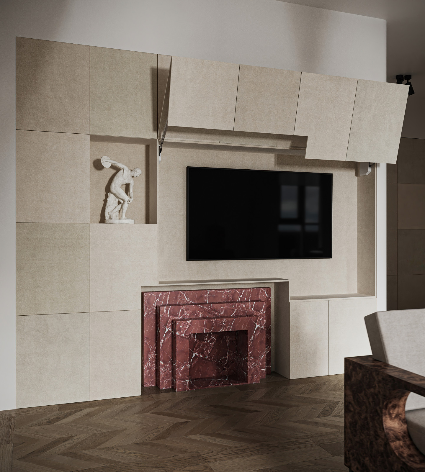 Двухуровневая квартира в Москве