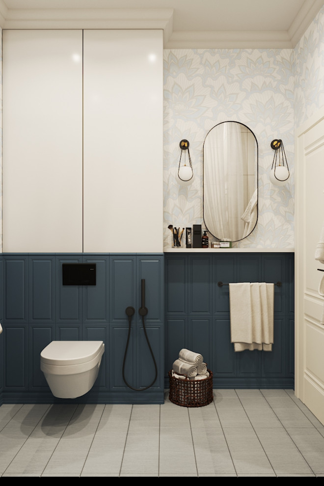 Санузел для родителей в частном доме