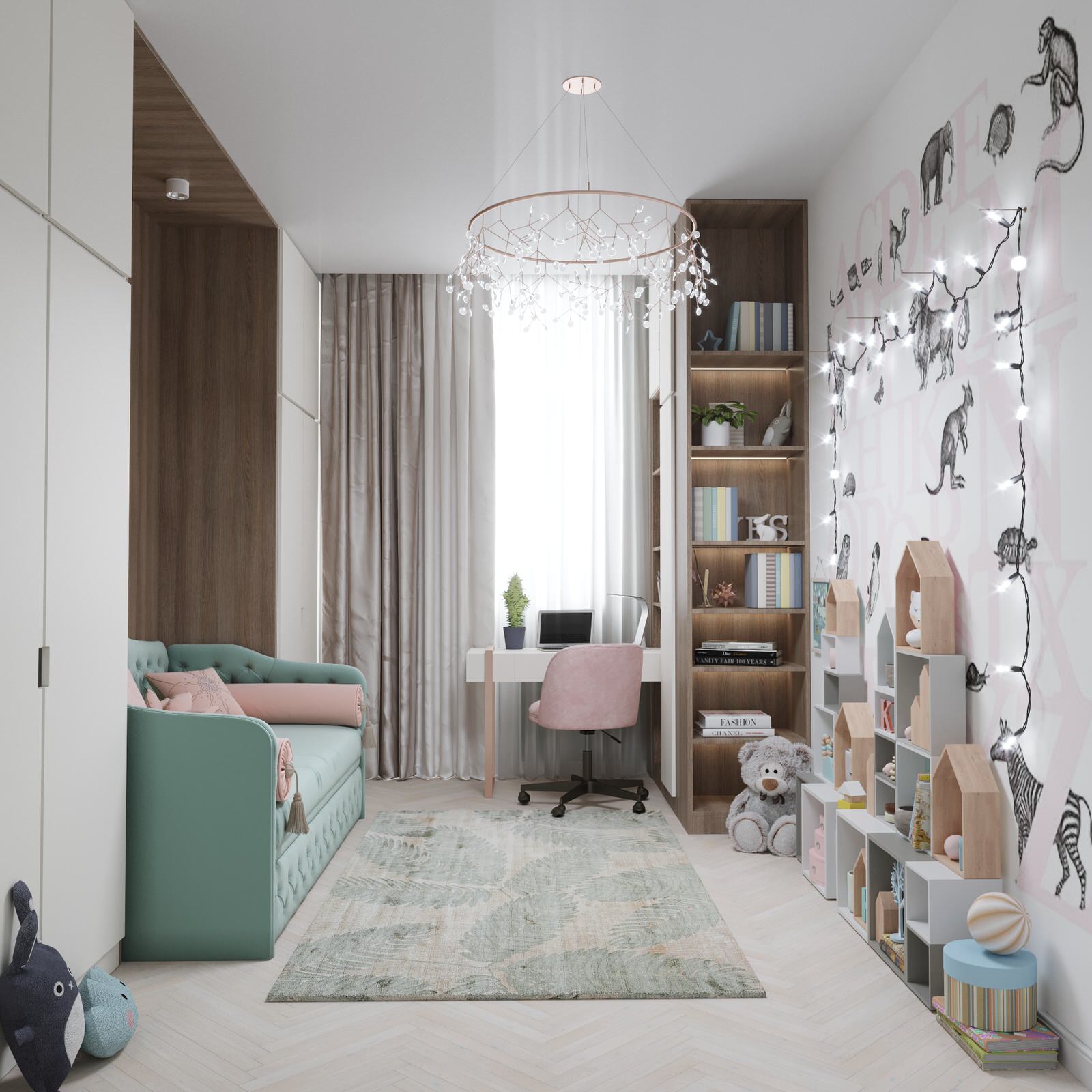 Дизайн квартиры, неоклассика