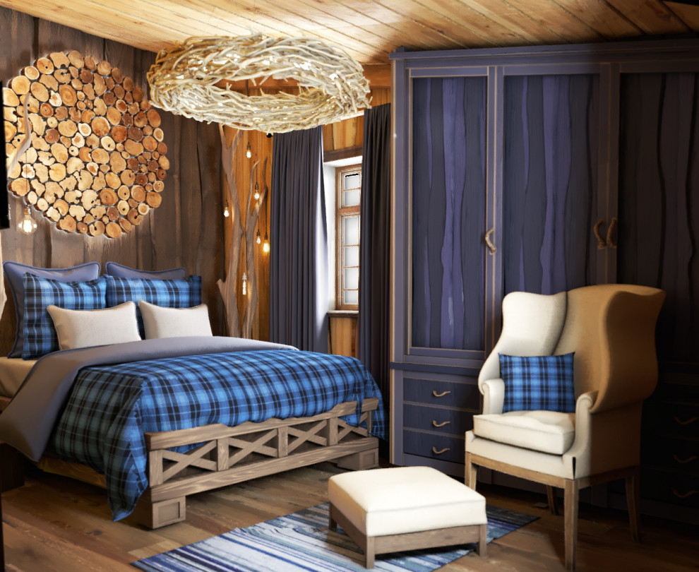 Гостевой деревянный домик, 2 этажа,