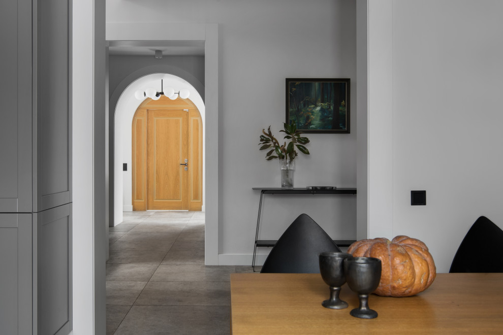Houzz тур: Современная дача в монохромной гамме