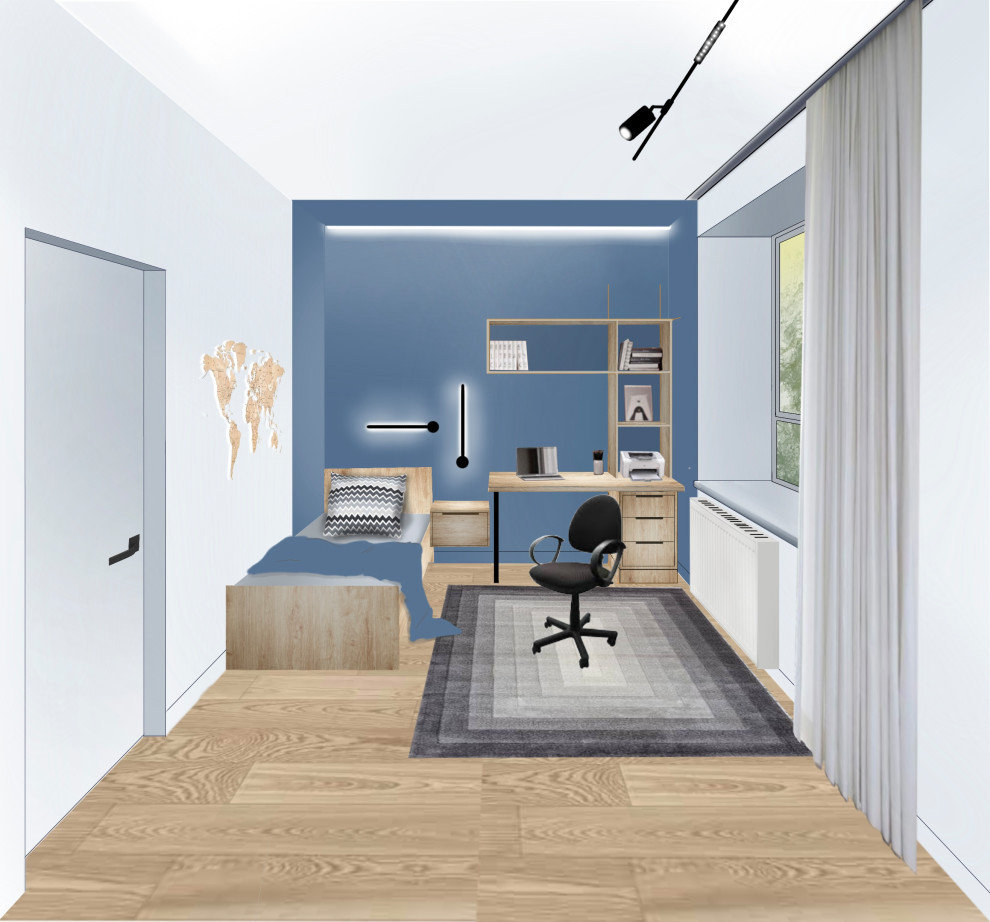 Дизайн-проект трехкомнатной квартиры