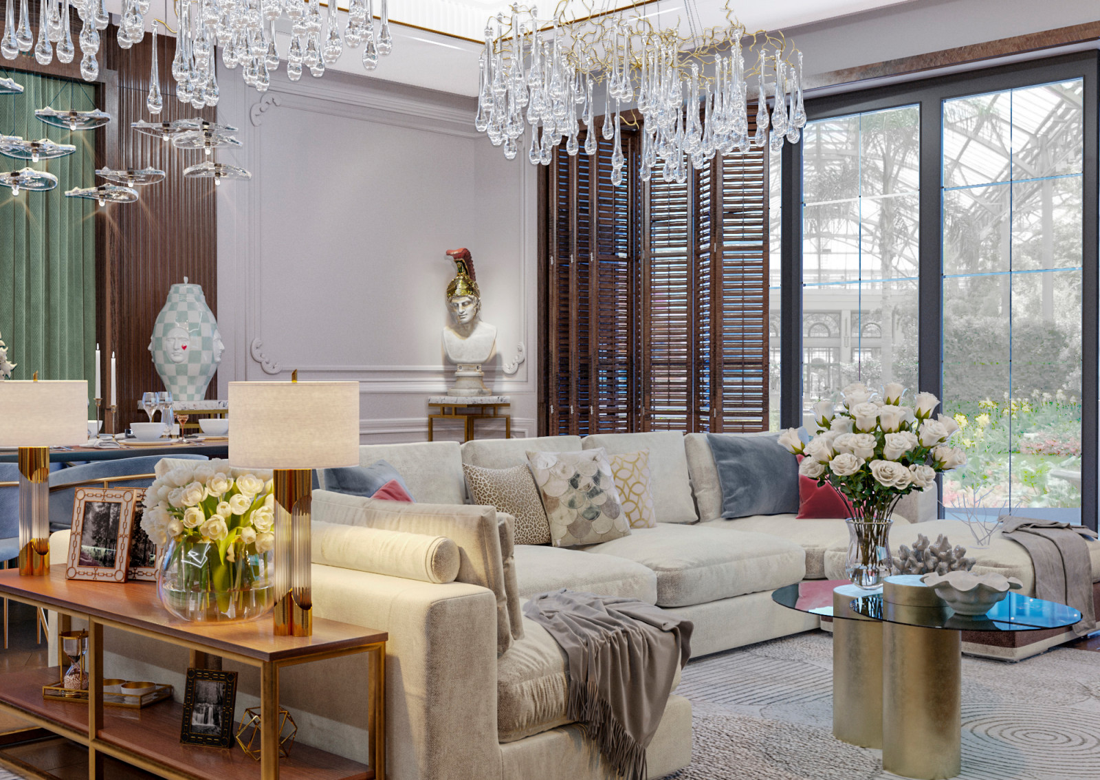 Дизайн Частного дома в стиле современная классика