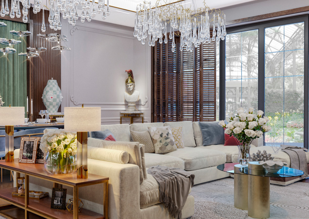 Дизайн Частного дома в стиле современная классика