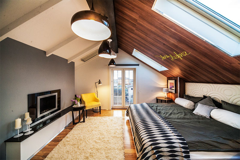 Скандинавская мансарда