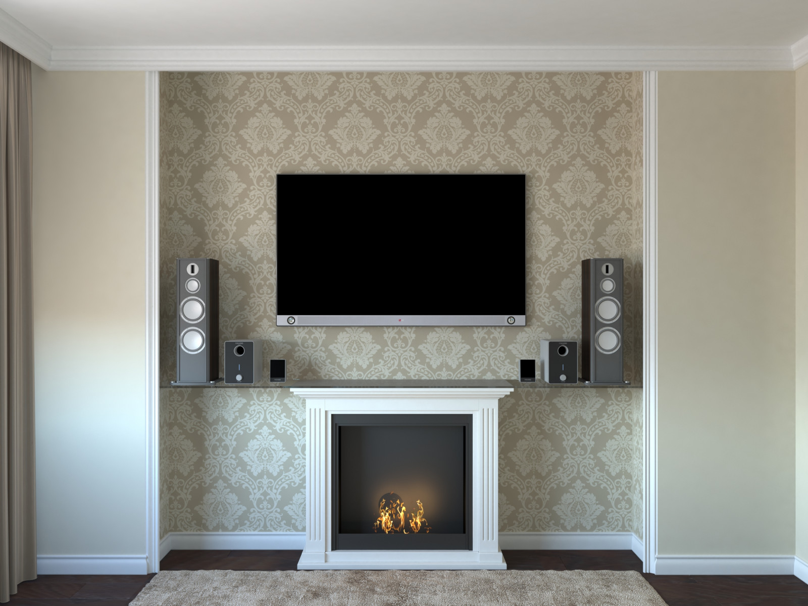 Интерьер квартиры 120 кв.м. в ЖК "Заельцовский"