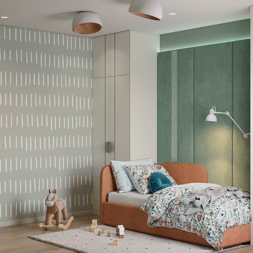 Современный интерьер для молодой семьи, 100 м2