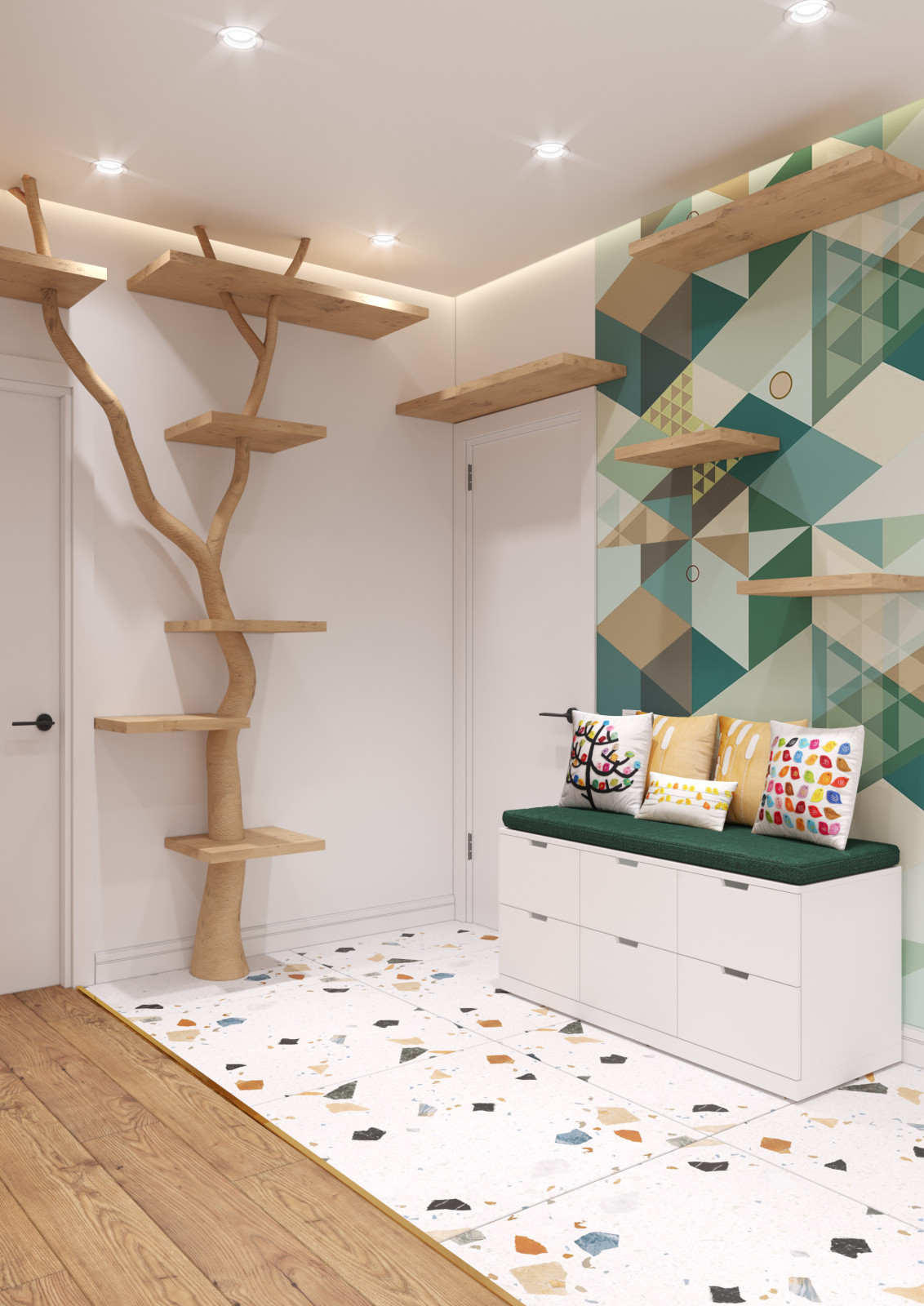 СВЕТЛАЯ КВАРТИРА КРЕАТИВНОЙ ПАРЫ