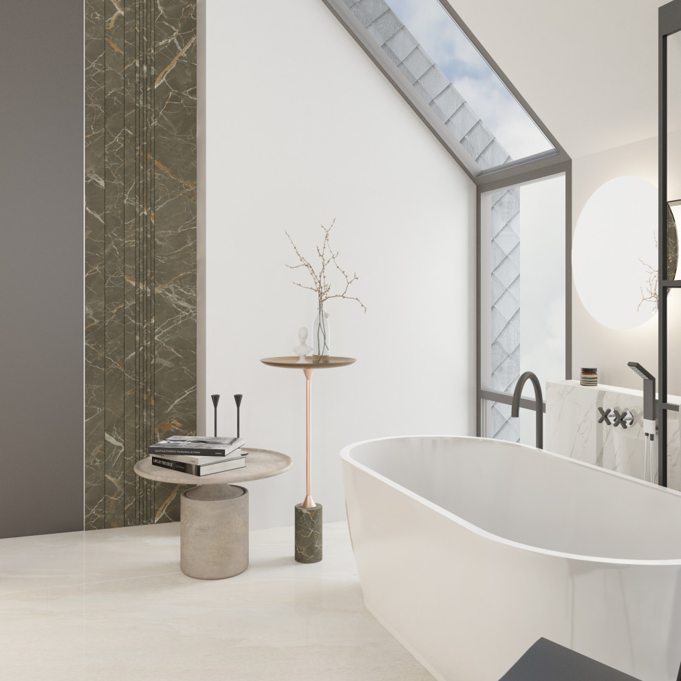 Мансардная ванная, 26 м2