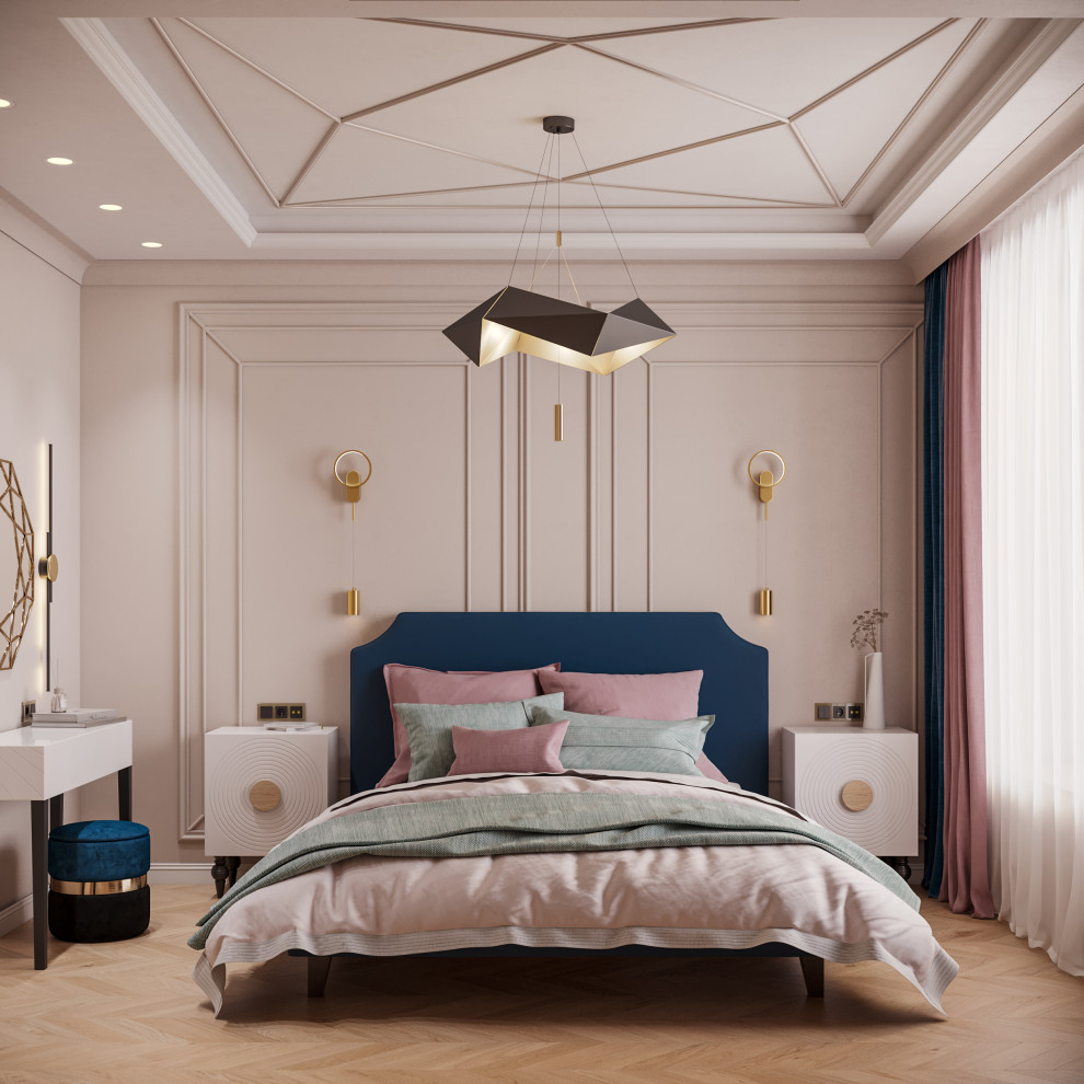 Обложка проекта: ЖК Сердце Столицы - мастер спальня