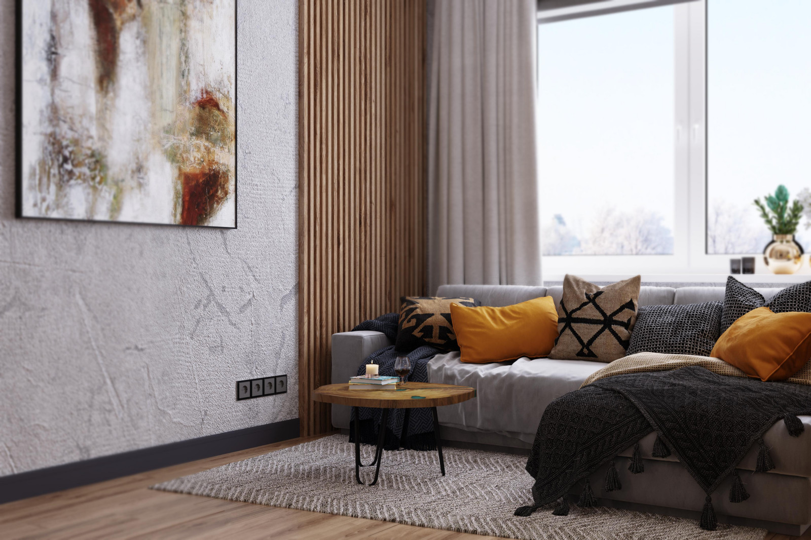 Дизайн и ремонт квартиры в ЖК «Испанские кварталы» — Современный романтизм