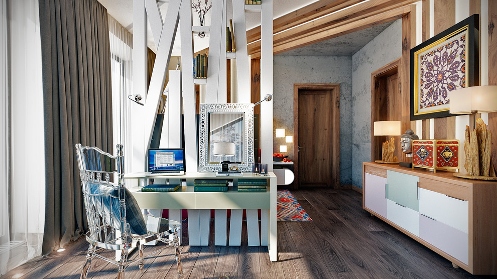 Современная интерпретация шале, просторный загородный дом