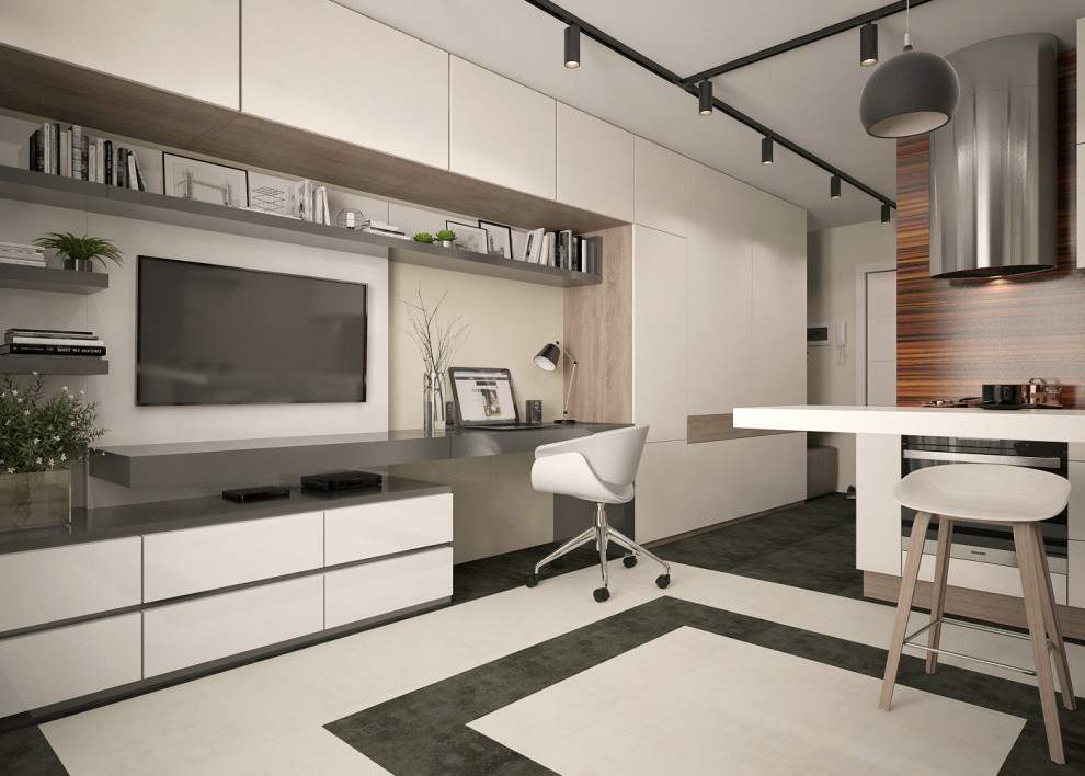 Обложка проекта: Квартира-студия ЖК "Я - романтик"