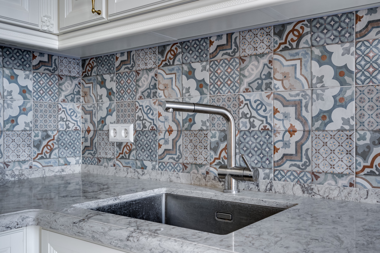 Кухня из массива березы.