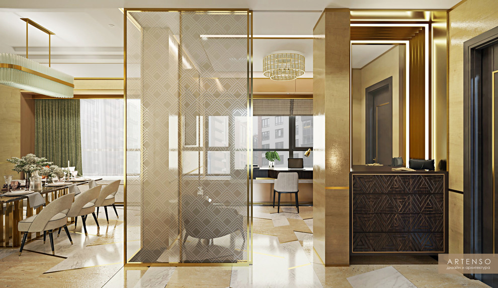 Обложка проекта: Золотые аккорды. Квартира с видом на Москва реку