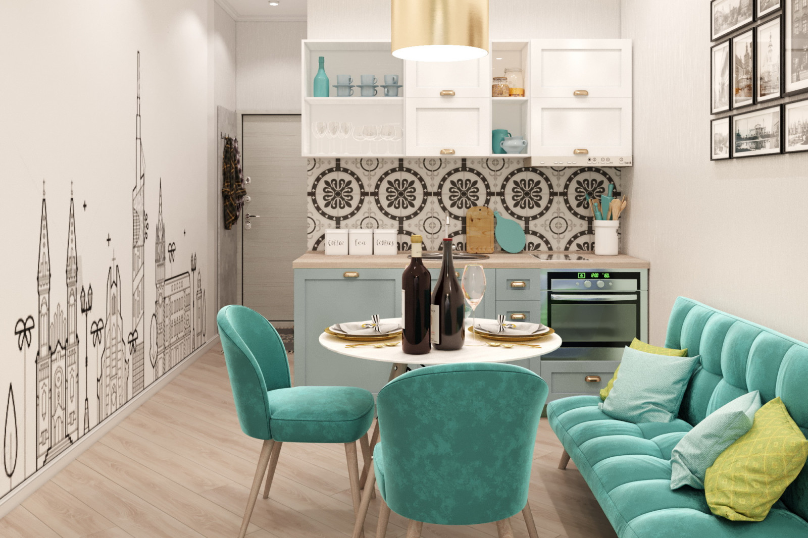 Small studio for rent on the seaside