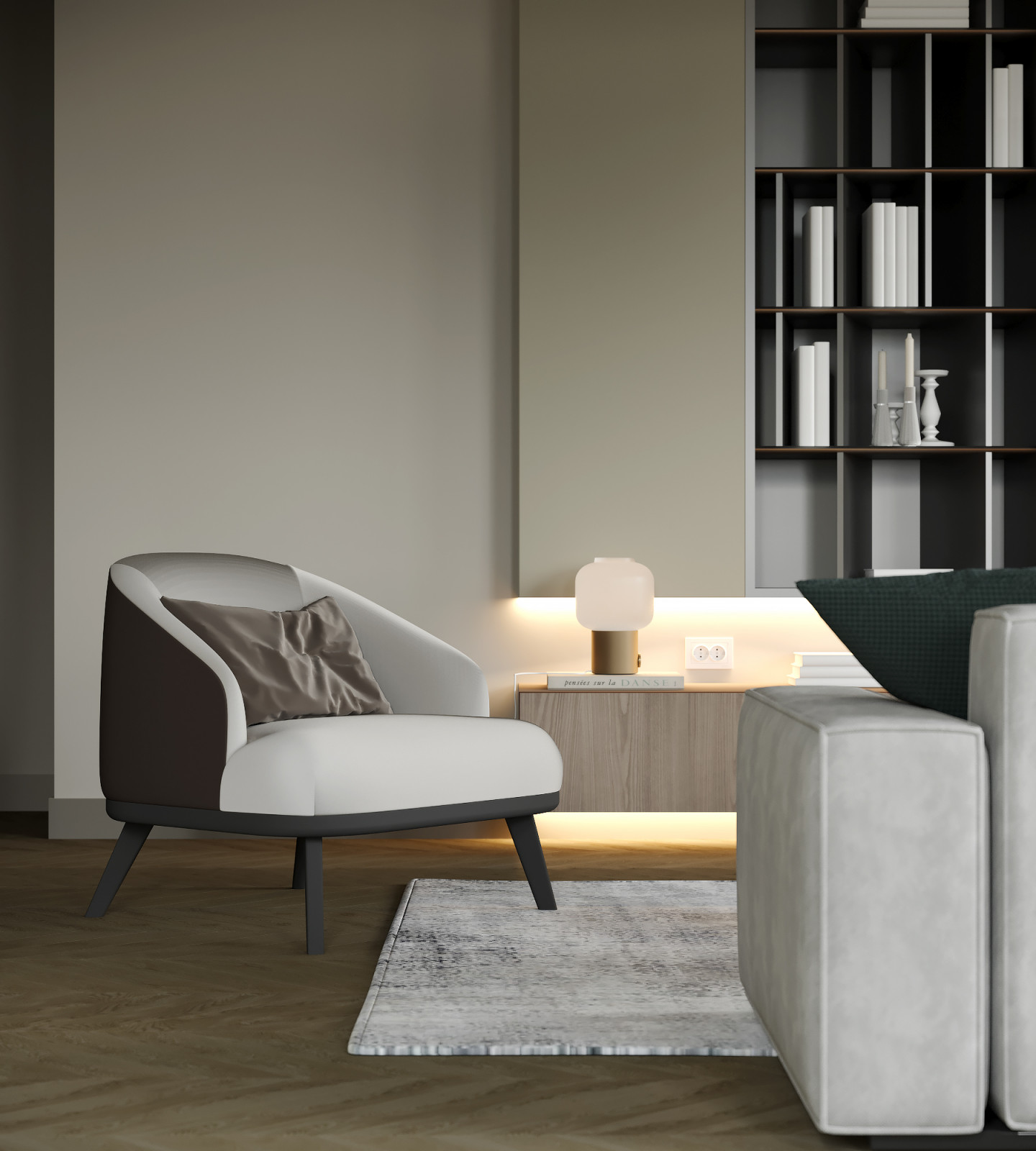 Интерьер квартиры 180 м2 г. Ярославль