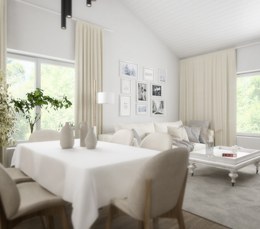 Скандинавский стиль в "каркаснике".