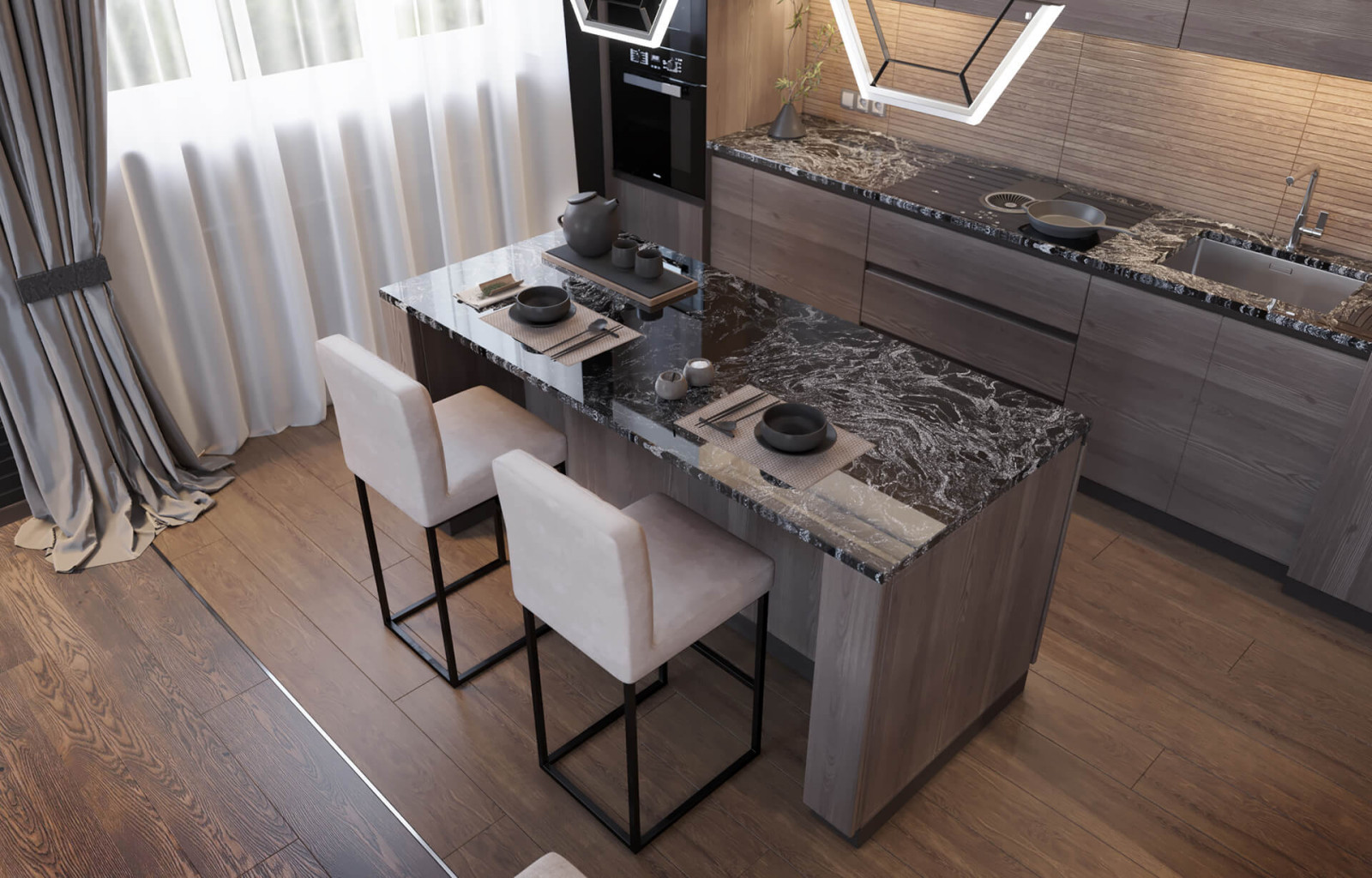 Дизайн квартиры. Greenwood club.