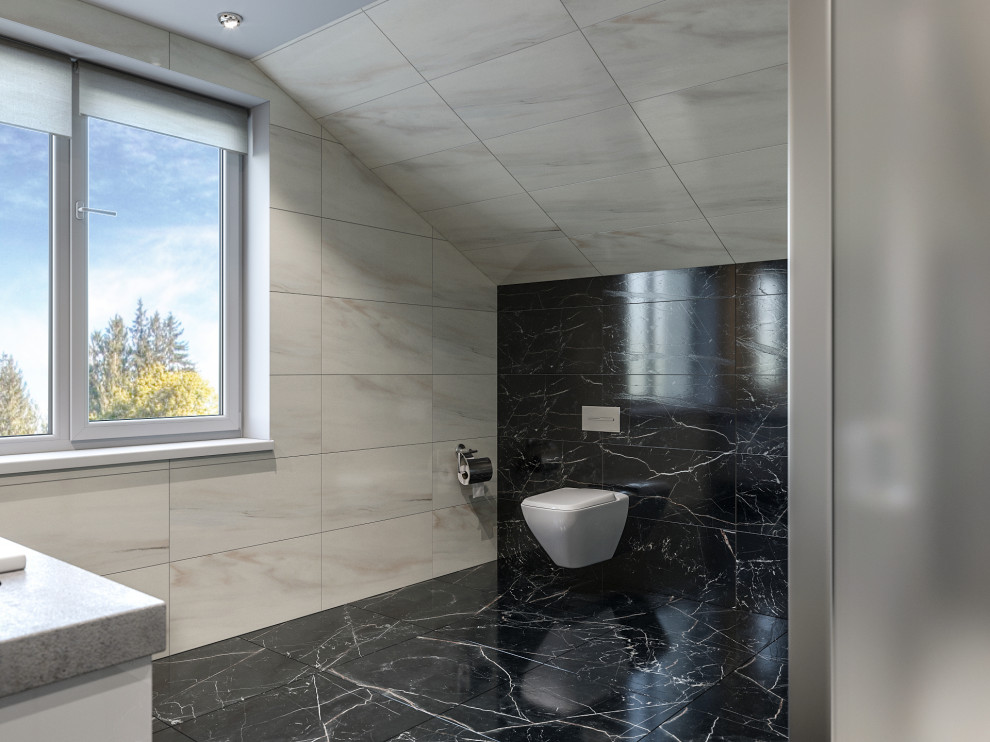 Дизайн интерьера мансарды дома (ул.Б.Зуевская)