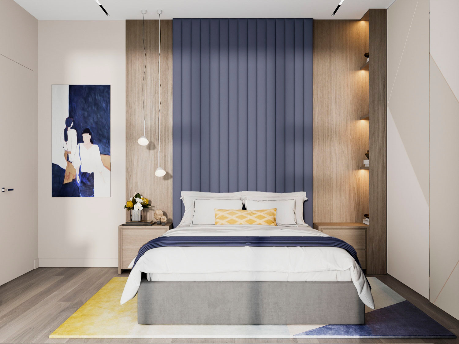 Гостевая спальня. Третий этаж.