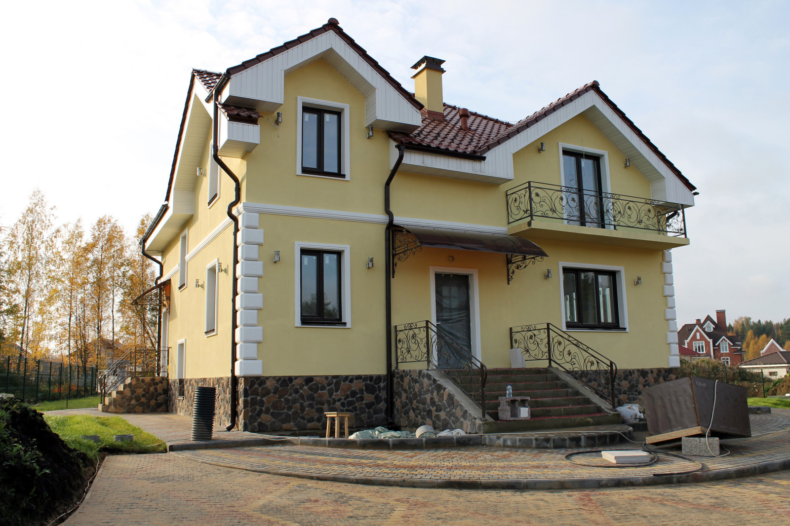 Обложка проекта: Строительство дома в ДНП "Солнечное"