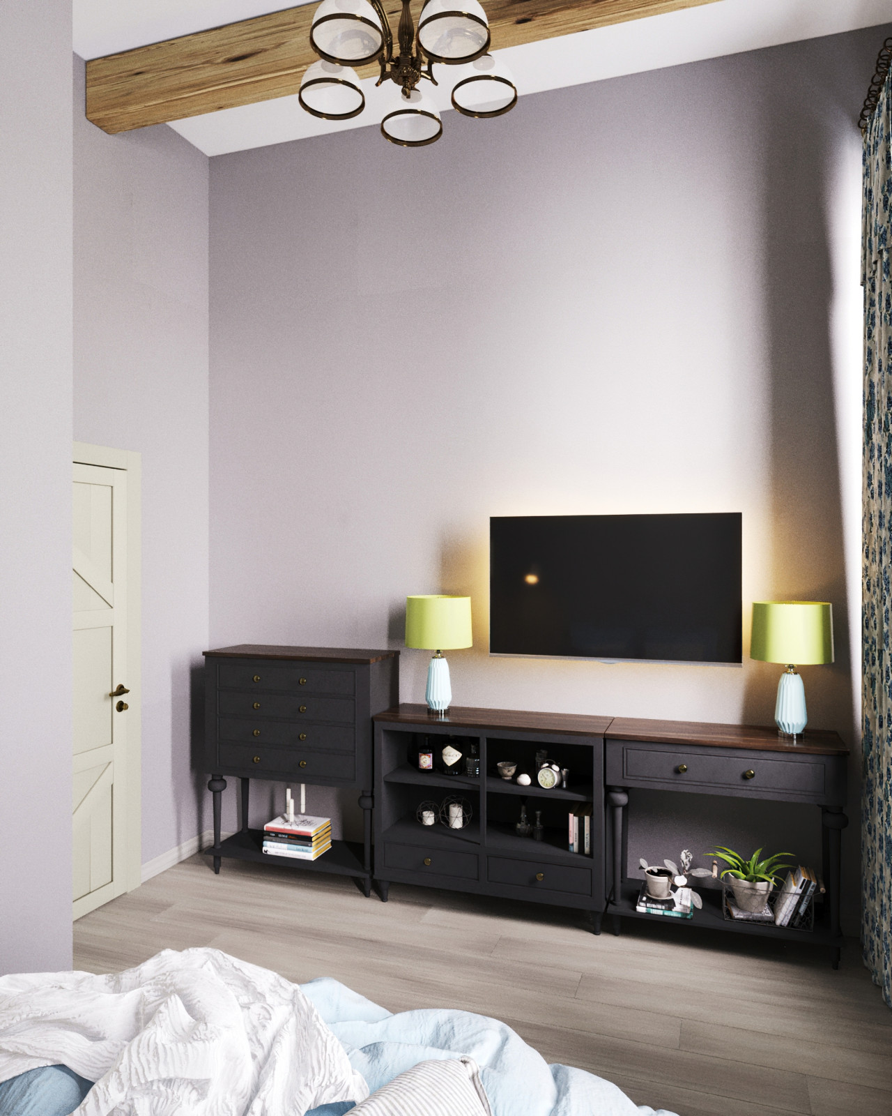 Интерьер квартиры в стиле кантри