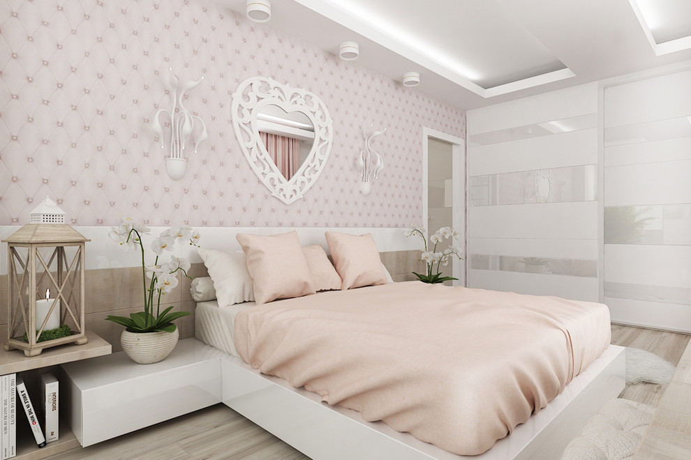 Розовая спальня