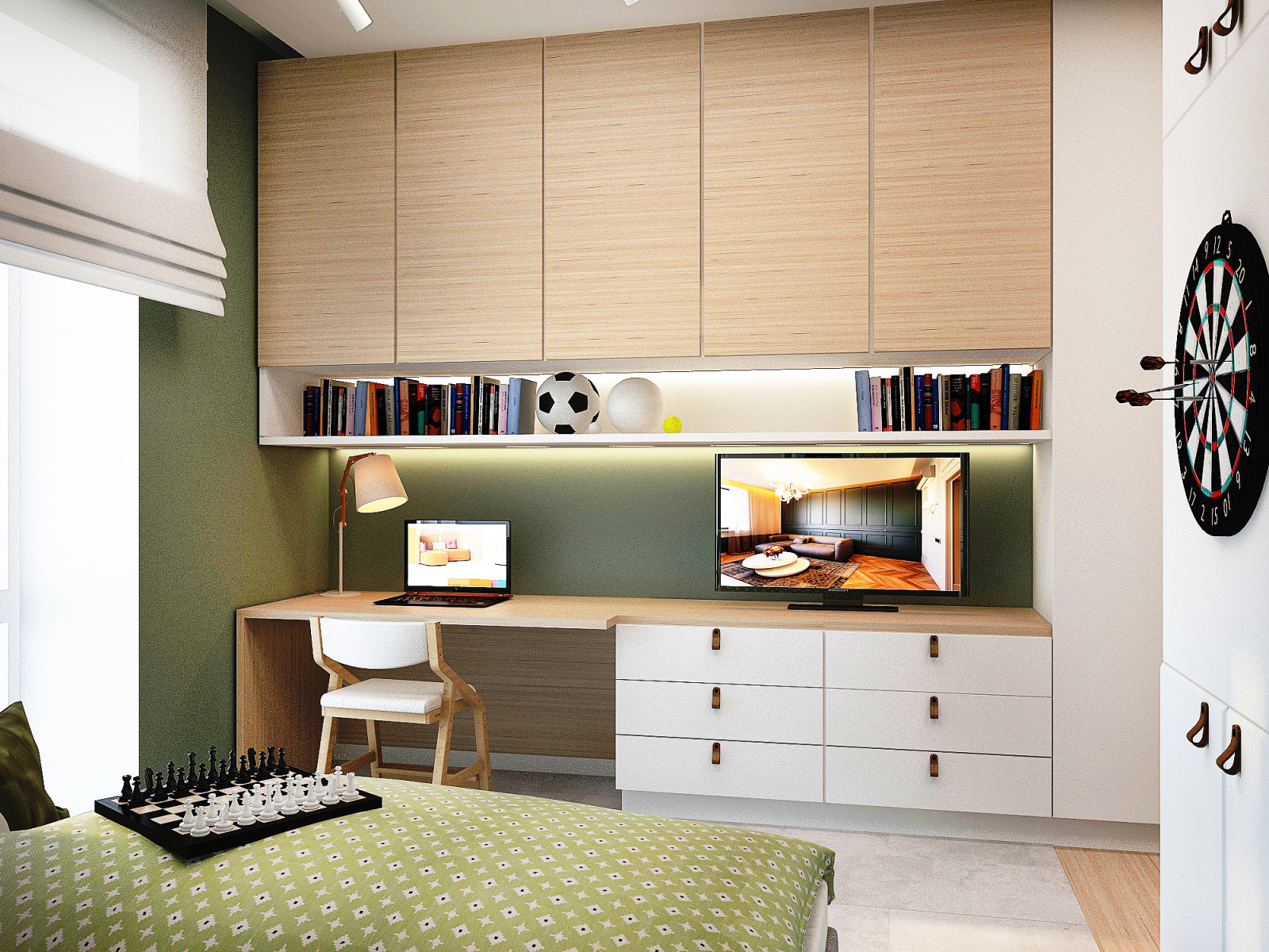 Квартира. Стиль Сингапур 2