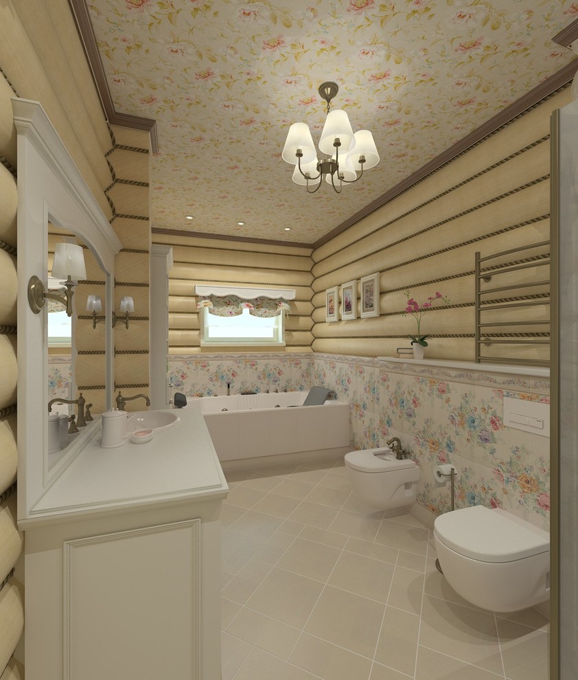 Интерьер бревенчатого дома в г. Кодинск