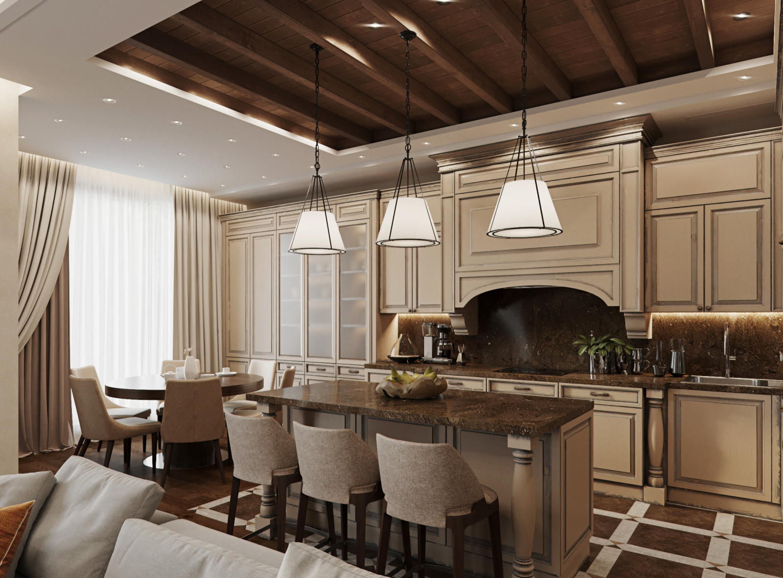 Квартира 134 м² в ЖК «Крестовский de luxe»