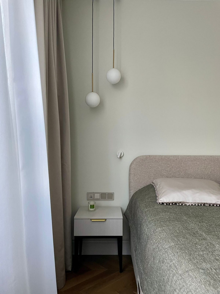 Современная классика на Ленинском проспекте: 86 м² комфорта для двоих