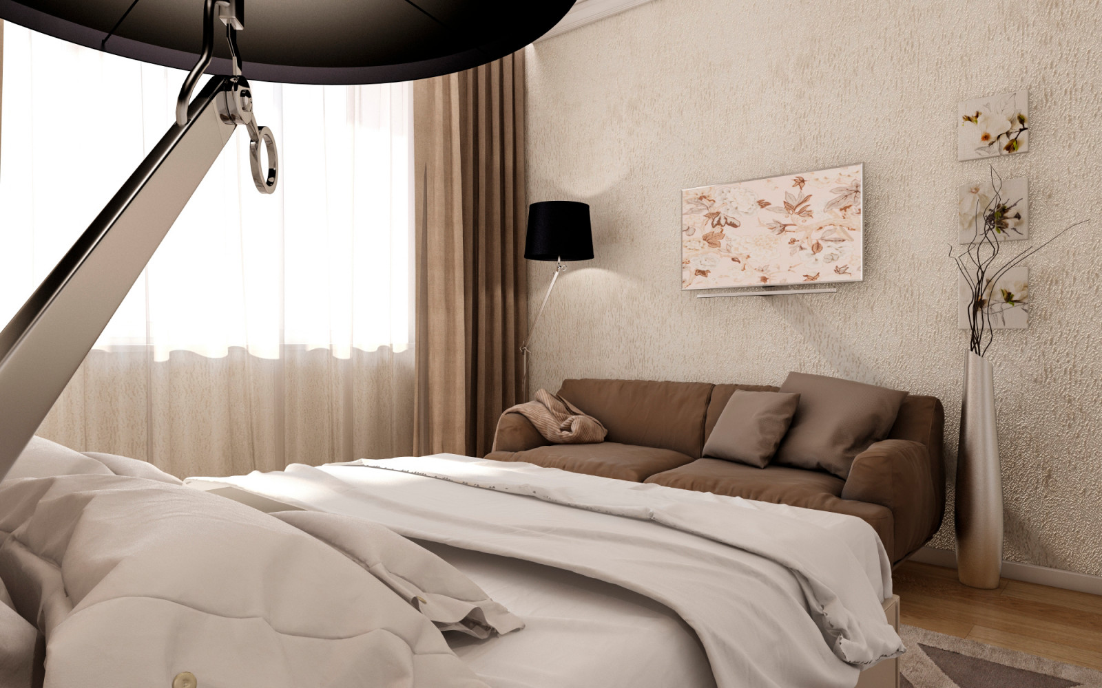 Интерьер частного дома в пос. Султан