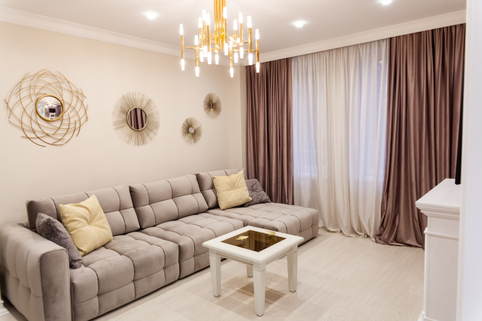 Фото проекта, ЖК "Маршал", г.Калуга (гостиная)