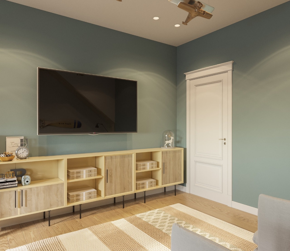 Шуваловские Высоты. Квартира для семьи с тремя сыновьями