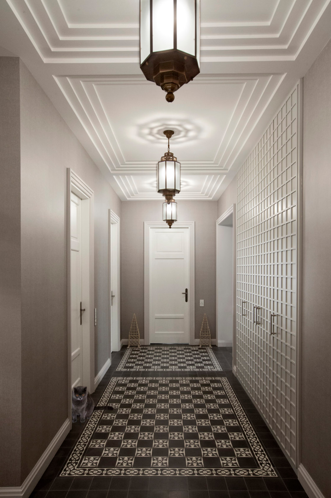 В серой дымке