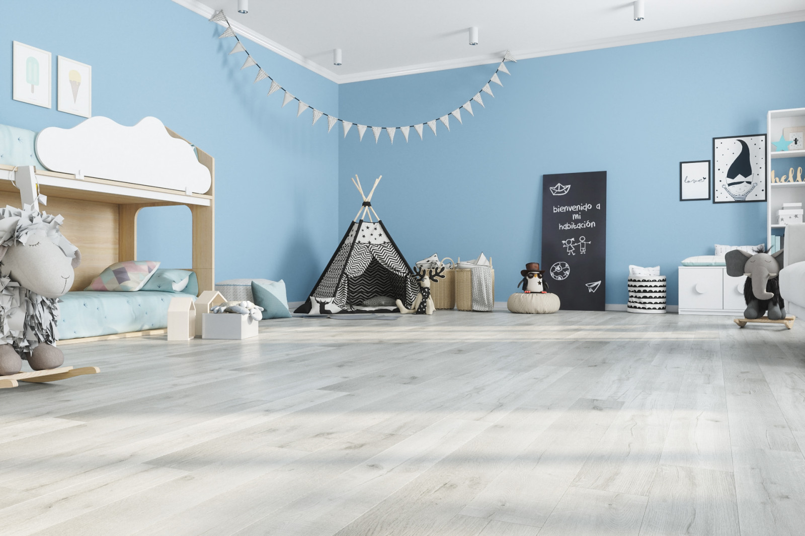 Кварцевый ламинат Fargo в интерьере