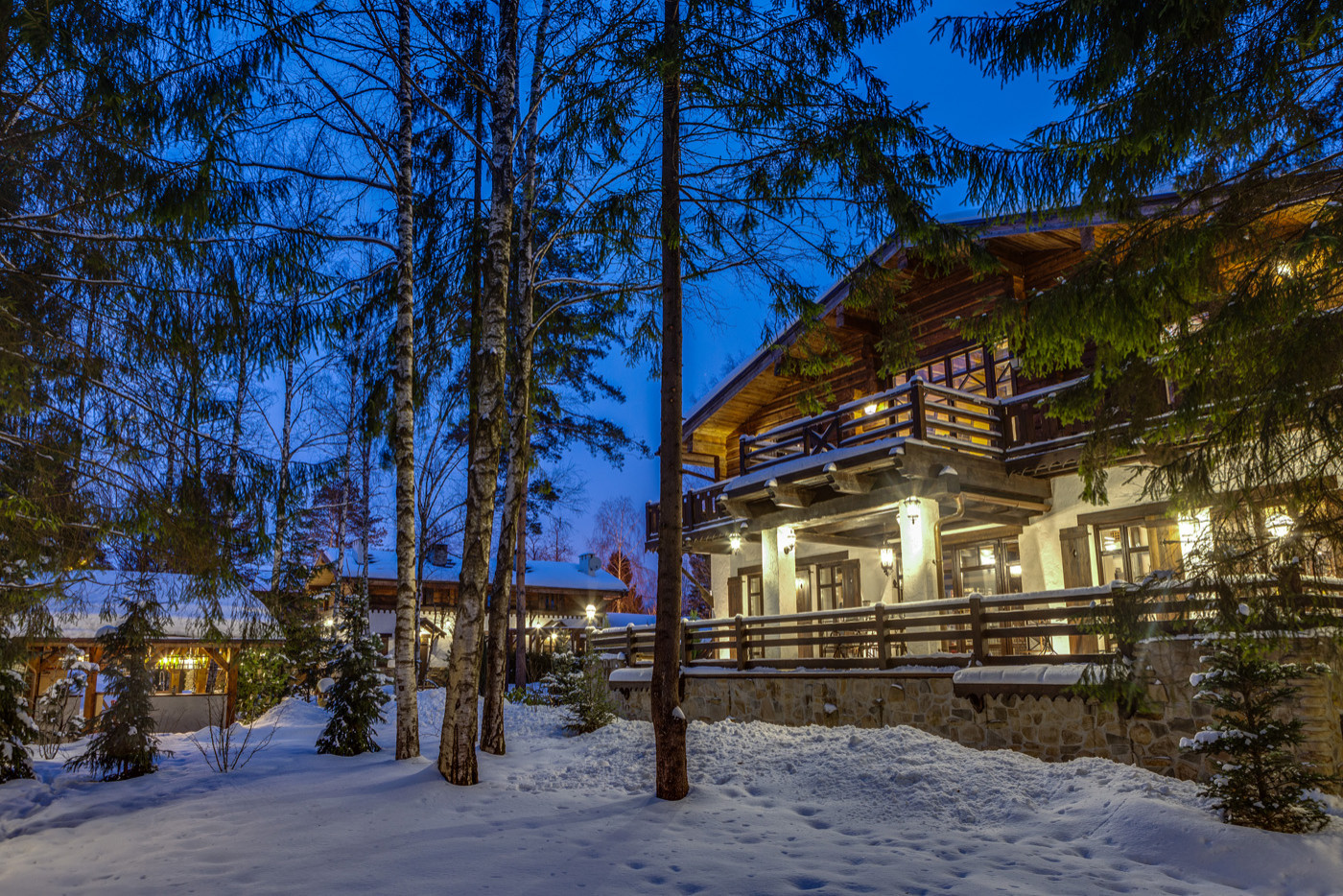 Большой дом  шале