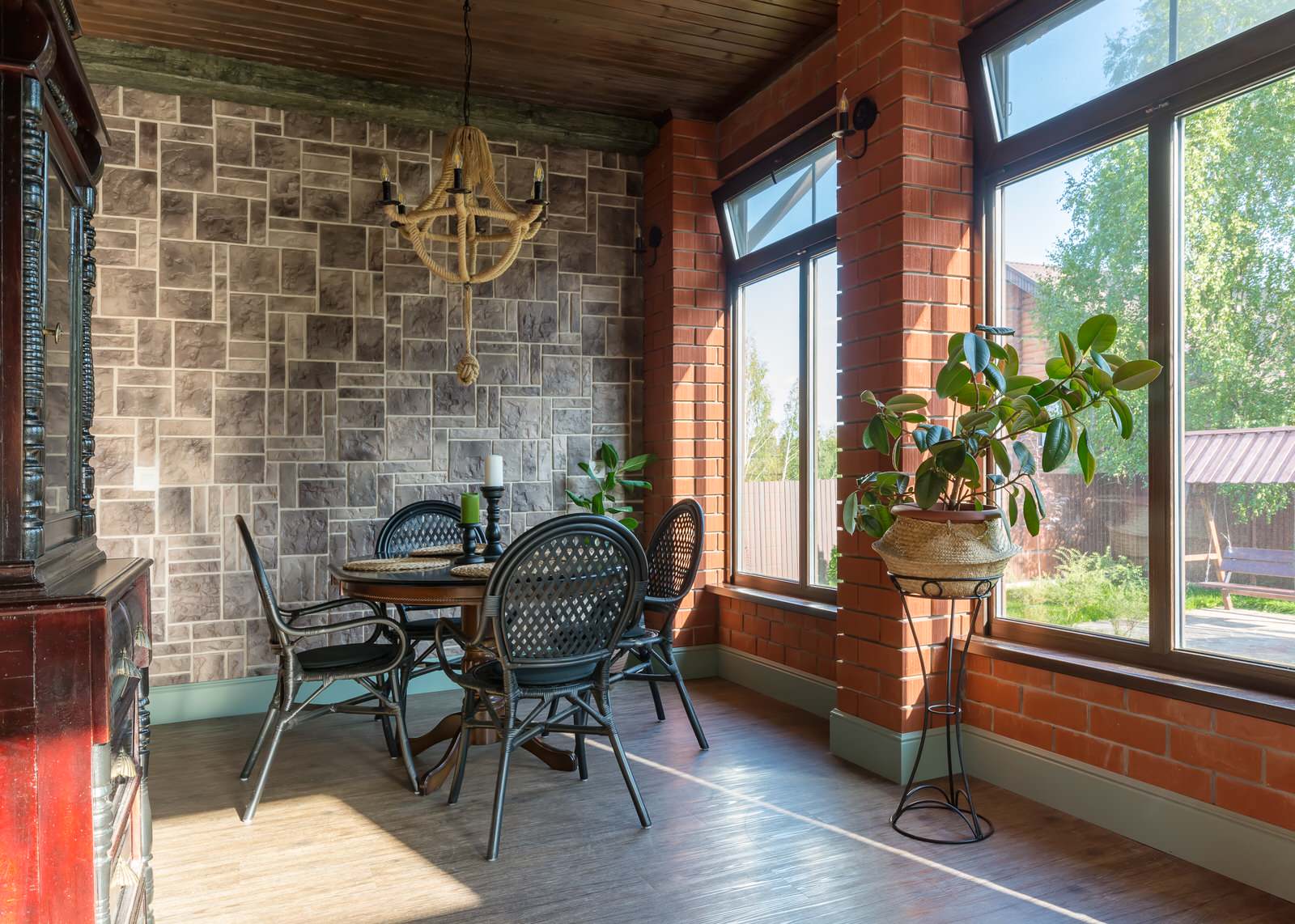 Дом с элементами американского кантри