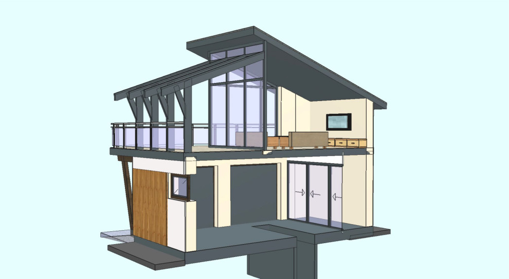г. Арамиль, 2021 Гостевой дом с гаражем Общая площадь 205 м2