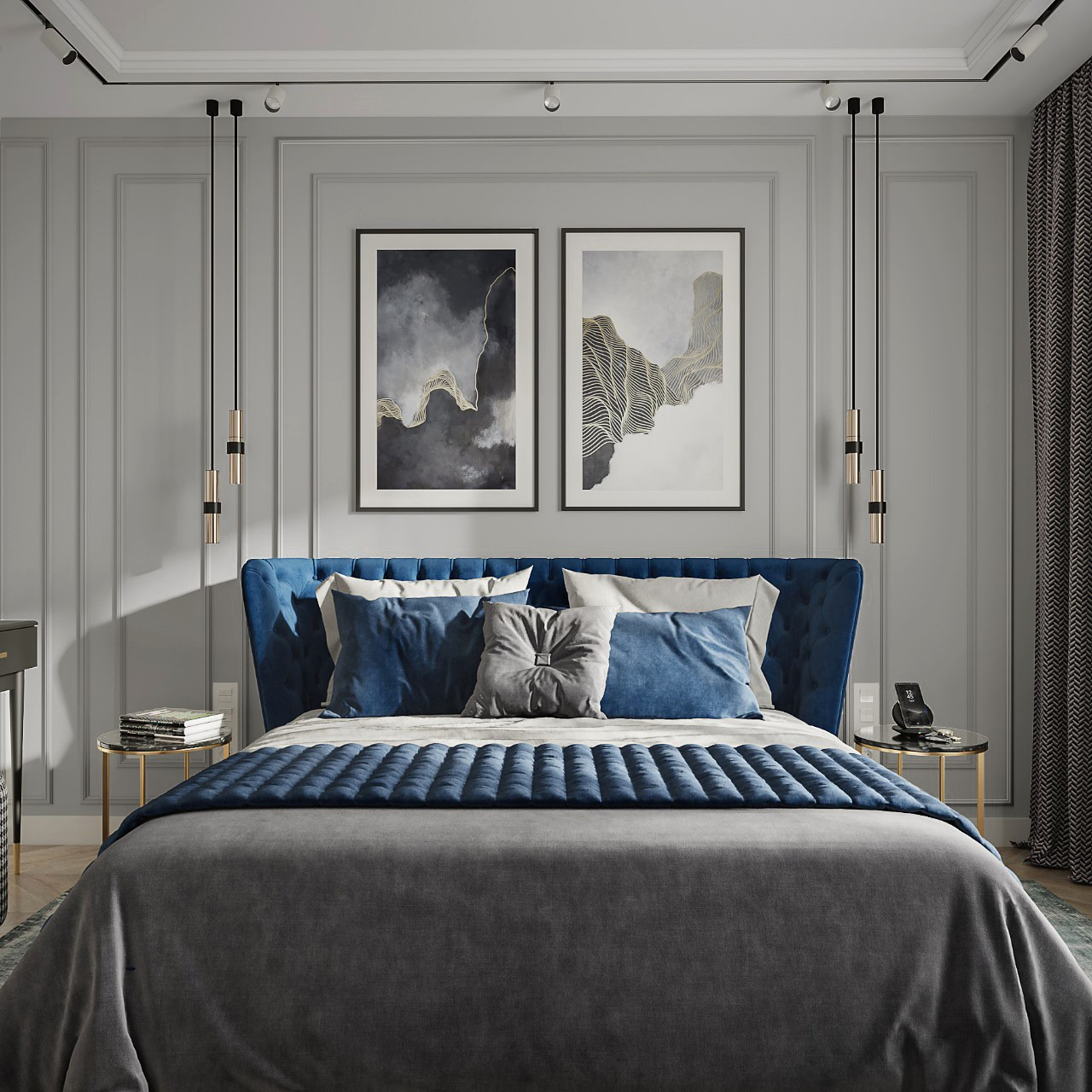 Обложка проекта: Квартира в неоклассическом стиле