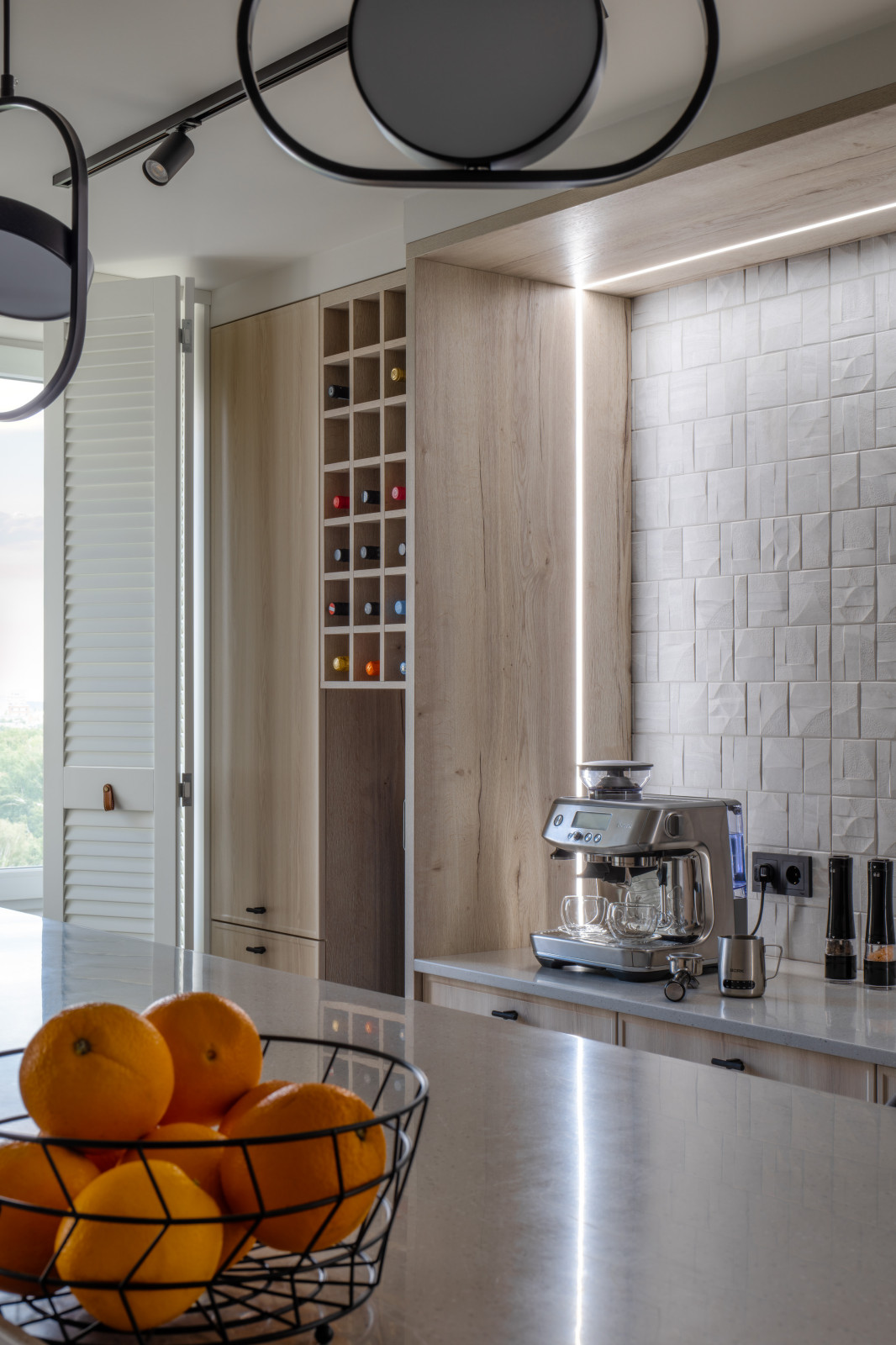 Квартира с яркими акцентами