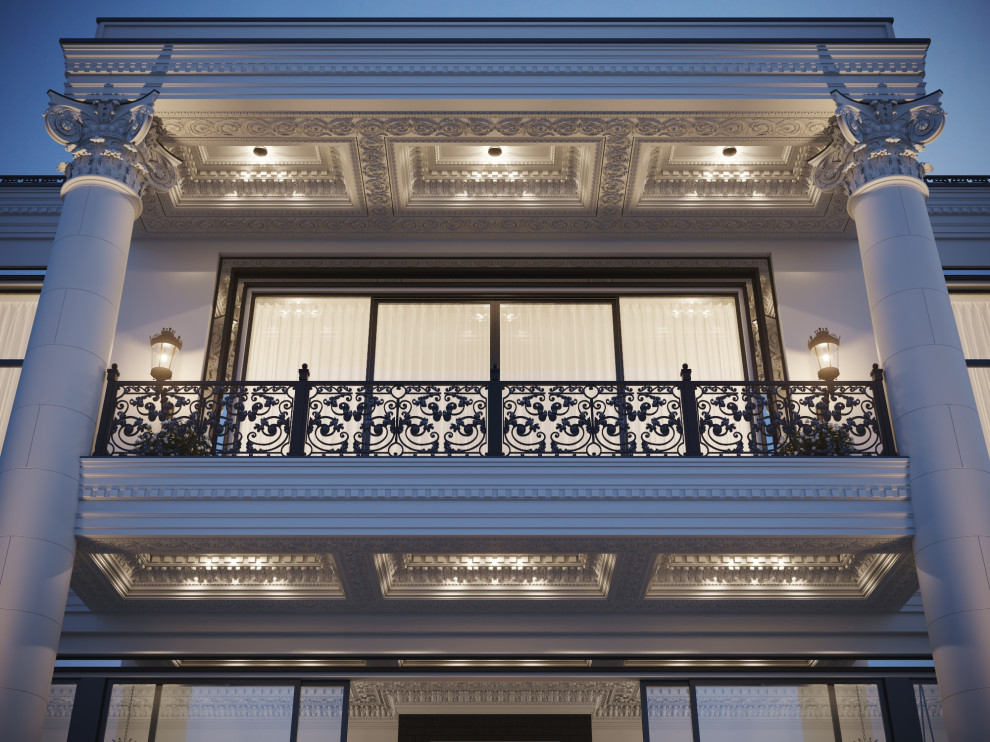 Разработка и оформление проекта загородной резиденции в классическом стиле