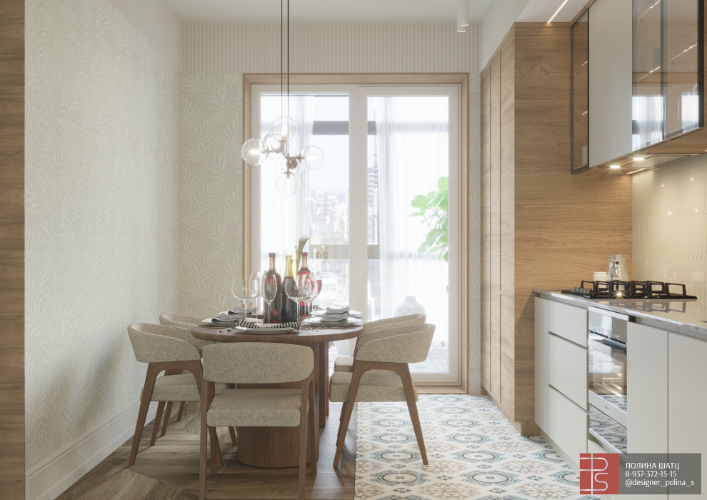 Квартира с 3м потолками для семьи из 4 человек